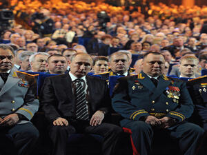 بوتين: "قواتنا  تدافع في سوريا عن مصالح روسيا الوطنية ووتحمي المدنيين من الارهاب من الإرهاب".