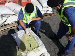 كمية كبيرة من النسوار ضبطتها جمارك دبي