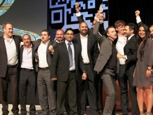 Memac Ogilvy Dubai receiving award at the 2012 Dubai Lynx