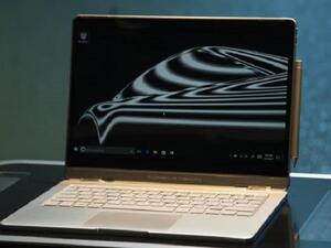 The Porsche Design Book One laptop. (Facebook) 