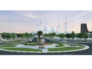 The Municipality has recently accomplished a project for improving the landscaping of roads in the surrounds of the Sheikh Zayed Grand Mosque, Wahat Al Kararma in Abu Dhabi.