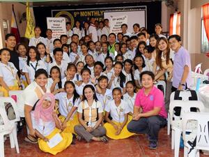 During the event