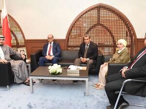 خلال الزيارة