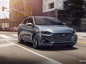 The new-generation Hyundai Accent is slightly longer and wider than the previous model, with increased interior space. 