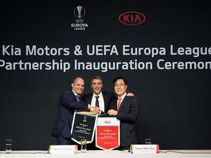As Official Partner, KIA Motors will supply a fleet of 90 vehicles for the UEFA Europa League finals in 2019, 2020 and 2021.