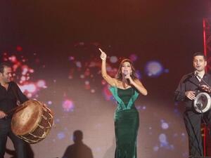 الفنانة نجوى كرم في ليالي دبي