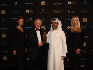 Khalid Al Serkal, Emirates’ District Manager Sharjah received the awards on behalf of the airline.