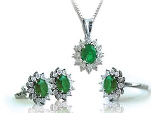 Emerald is a symbol of renewal, fertility, and joy, and makes a perfect gift 