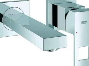 GROHE's Eurocube is a perfect complement to bathrooms inspired by straight lines and purist interior