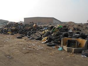 Cleaning campaign in the Mafraq and Musafah industrial areas 