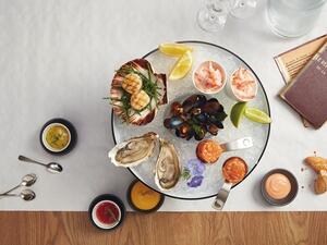 طبق ثمار البحر