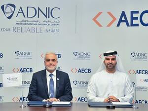 During the signing ceremony