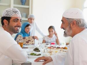 الخيمة الرمضانية المكيفة هي المكان المفضل للزوار خلال شهر رمضان المبارك