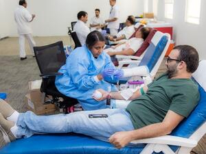The campaign seeks to help the blood bank meet its needs.