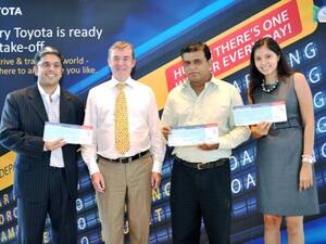 Winners of Al-Futtaim Motors 'Win a Trip to a Destination of Your Choice'