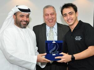 الطالب دانييل ملاك من جامعة الحصن