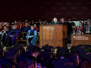 During the graduation