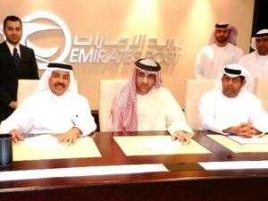 Al Tanmyah Services signs an agreement with Emirates Post Group