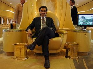Founder and CEO of Kingdom Holding Company, Saudi Prince Al Waleed Bin Talal net worth was recently estimated by Forbes at US$19.6 billion, making him the 26th richest person in the world