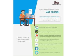 Spread over two sections, the new infographic guide covers information on Important things to keep in mind while filing VAT return and the subsequent consequences of incorrect filing.