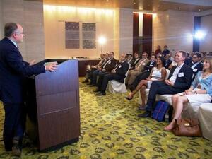 Andrew Likierman, Dean of London Business School, during the event