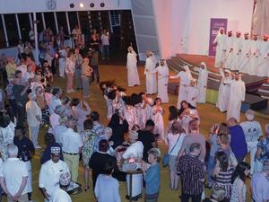 The activities schedule, which was held on board the cruise ship, included several UAE folk dance performances. 