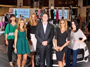 Jeff Mannering, Managing Director of Audi Middle East with the designers