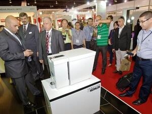 Kohler stand at INDEX 2011