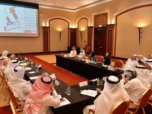 During the meeting, the members discussed the latest developments of the project and other related topics.