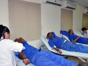 Blood donation campaign