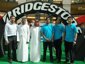 Bridgestone Tyre Safety team in Dubai