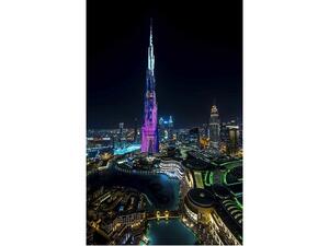 Emaar had offered the opportunity for creative professionals to submit designs that will form the theme of the spectacular displays at the global icon’s new LED façade.