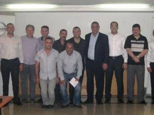 Bustami & Saheb Trading Co. with Nissan Genuine Parts wholesalers during the annual meeting