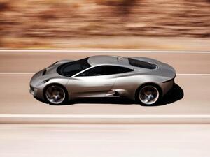 The spectacular Jaguar C-X75 