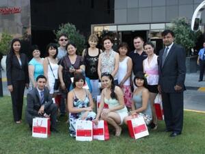 خلال الزيارة