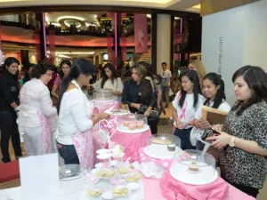 The mall was engulfed in the tempting scent of baked goodies, as a number of the city’s popular names in confectionary including Kitsch, Sweet Lane Cakes, Simply Delicious, and Fooderati Arabia