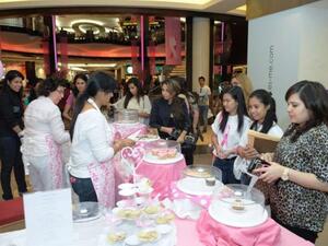 The mall was engulfed in the tempting scent of baked goodies, as a number of the city’s popular names in confectionary including Kitsch, Sweet Lane Cakes, Simply Delicious, and Fooderati Arabia