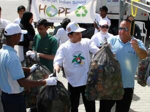 Can collection drive organised by Emirates Environmental Group