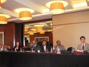 During the Regional Partner Communication Meeting