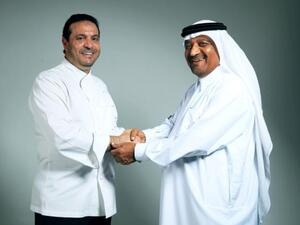 Chef Osama El Sayed, Braun Ambassador & Saeed Mubarak Al Mazrooei, Deputy General Manager of Beit al Khair