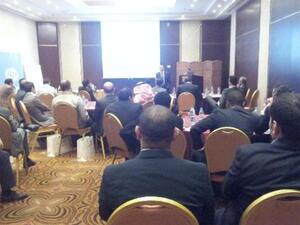 Comguard-HP joint training workshop in progress at Riyadh