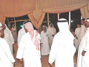 During the community majlis