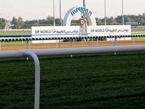 The Dubai Turf is an 1800-meter (1 1/8 mile) trip around one turn of the grass course and attracts some of the best horses from around the world.