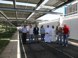 خلال الزيارة