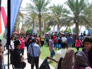 During the event