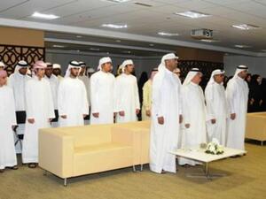 105 participants from colleges and universities across the UAE were honoured at DIB’s Learning and Development Centre during a graduation ceremony