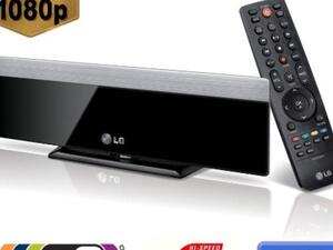 The LG DP1B and DP1W multimedia players support the all-new 1080p24 format, the digital mastering format widely adopted by the movie industry