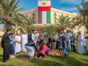During the celebration
