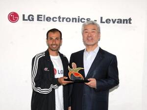 Sulaiman Al Zboun the winner of the 2nd place at Samsung Amman International Marathon 2011
