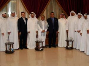 During the visit